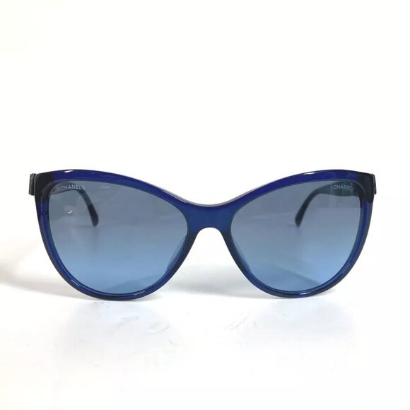 CHANEL Mark Ribon Ribbon glasses glasses eyewear sunglasses Pla... - Picture 1 of 15